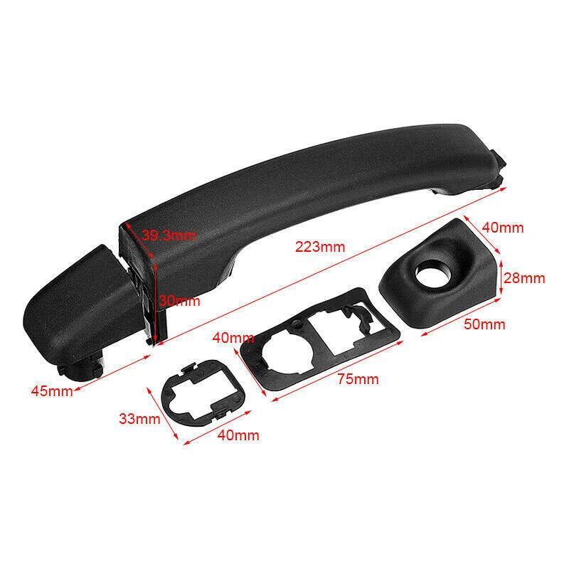 1pc Car Left Door Handle OEM806073022R For Renault Master Mk3 Vauxhall Movano Mk2 2010-Onward Brand New Car Accessories