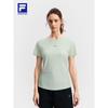 Women's Knit Short Sleeve Round Neck T-shirt