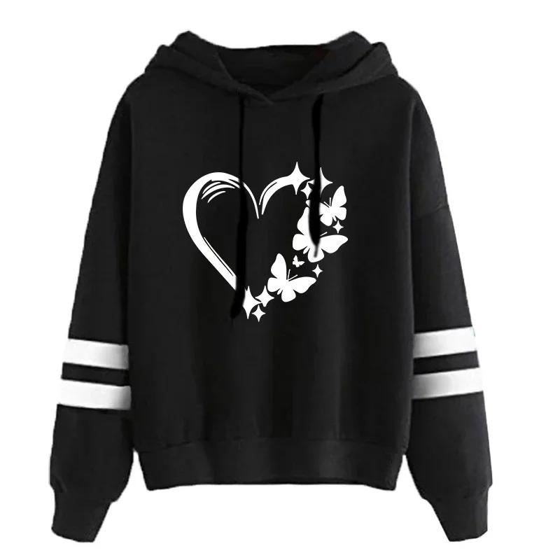 Female Home Outdoor Comfort Warm Pullover 2026 Brand New Woman Hooded Sweatshirt Autumn Winter Daily