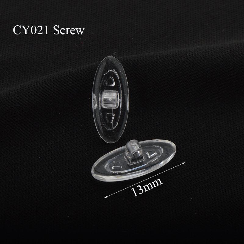 50Pairs(100pcs) Anti Slip Silicone Nose Pads For Eyeglasses Sunglass Glass Spectacles Eyewear