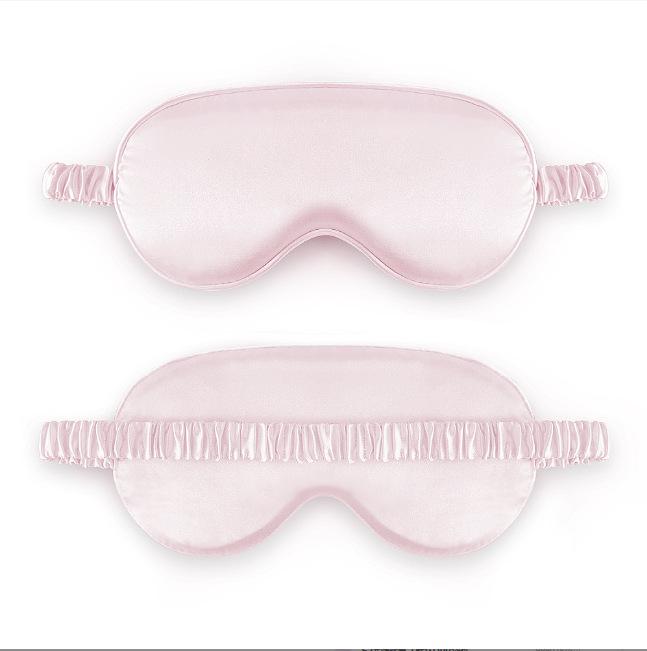 Breathable Unisex Blackout Imitation Silk Eye Mask - Summer Style, Comfortable & Thin