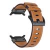 Mecha Leder+Metallband für Samsung Galaxy Watch Ultra 2025 47mm Edelstahl Ersatzarmband Galaxy Watch Ultra Armband