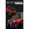 1/32 DODGE Tyrannosaurus RAM Alloy Pickup Camper Van Car Model Diecasts Metal Off-road Vehicles Car Model Sound Light Kids Gifts