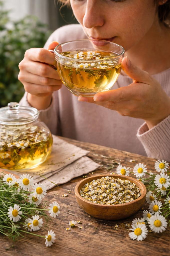 Chamomile flower basket 50g Tisania herbal tea