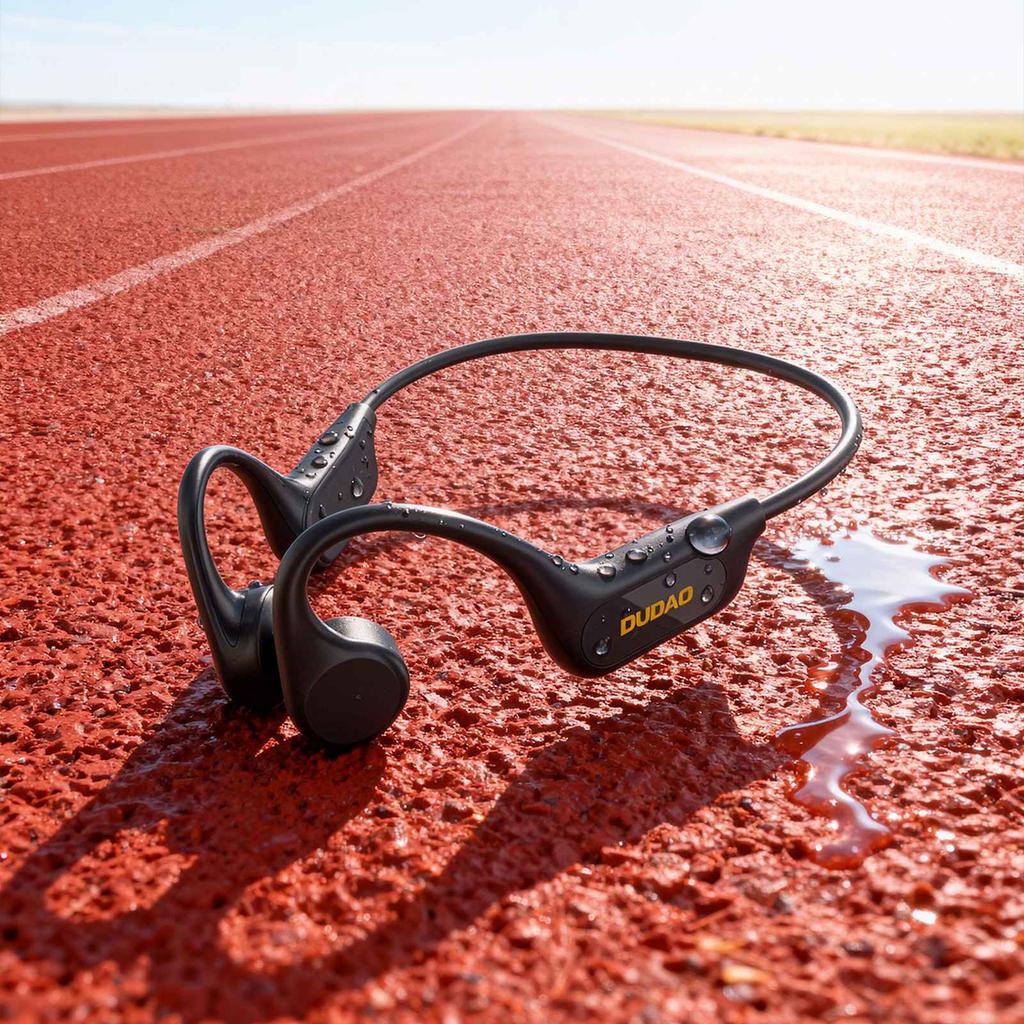 U22 Bluetooth Wireless Bone Conduction Headphones - Black