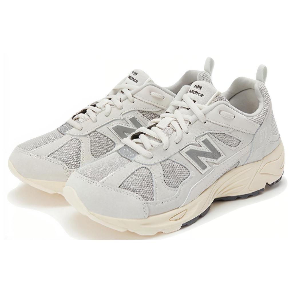 New Balance 878 Light Grey Unisex Sneakers Silver CM878MA1