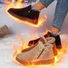 Women's Winter Fashion Ankle Boots Thick Sole Comfortable Women Shoes