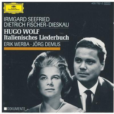 CD DIETRICH FISCHER-DIESKAU, IRMGARD S - Hugo Wolf: Italienisches Liederbuch 4357522 Deutsche Grammo 1992 Germany Classical Used