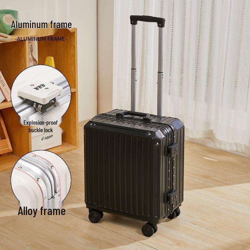 18-calowy bagaż podręczny do noszenia poziomo: Wytrzymała, Solidna Uniwersalna Walizka na Kółkach dla Małych Dzieci