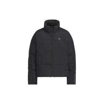 600 Fill Power Sport Casual Warm Hooded Down Jacket Women Outerwear Black IL8940
