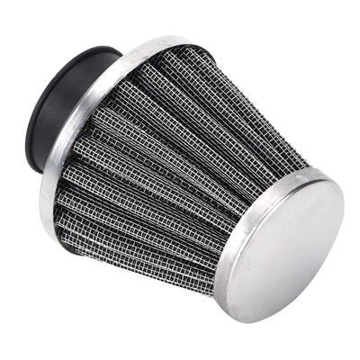 Engine Air Filter Motorcycle Air Power Filter Steel Mash Material (44mm) Impurity Filtration