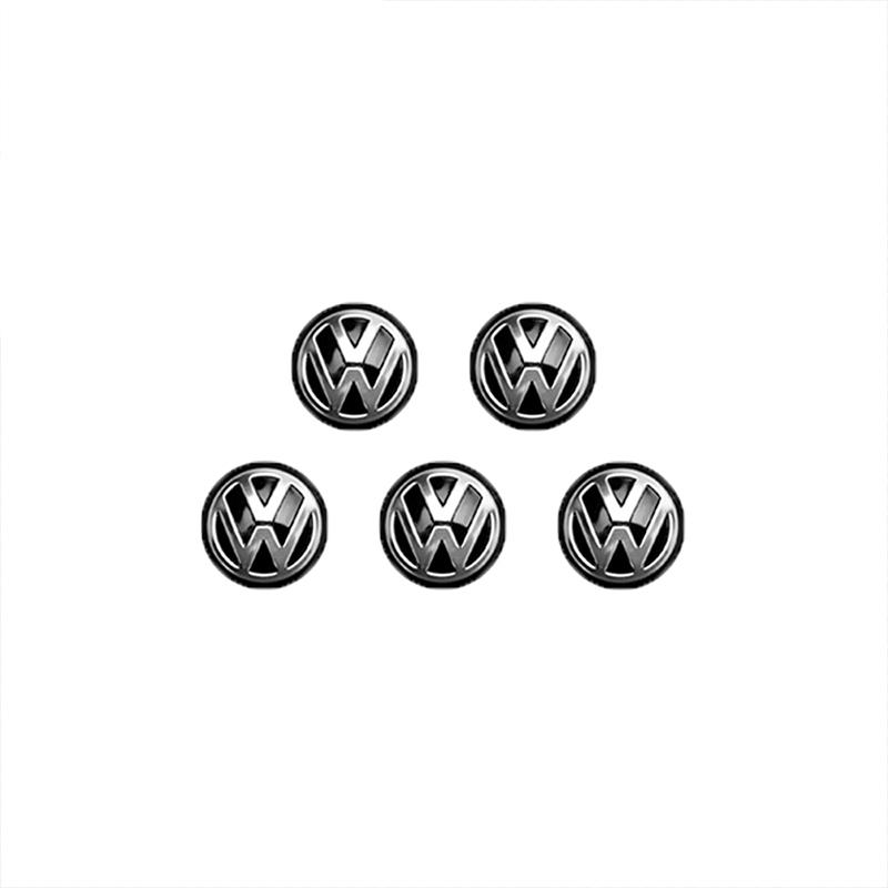 

Car Remote Key Emblem Sticker Aluminum Keys Decoration Decal For VW Polo Passat B5 B6 B7 T4 T5 Golf 4 5 6 Tiguan Jetta GTI ID.3