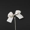 Hair Bow Clip Chain Hair Bows Cute Hair Bow Side Clip Bow Hair Clip for Girl