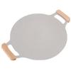 Indoor Outdoor Korean Grill Pan Nonstick Aluminum BBQ Grill Plate with Handles for Gas Stovetop