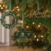 Gradient Color Snowflake Christmas Ornaments - Acrylic Decorations