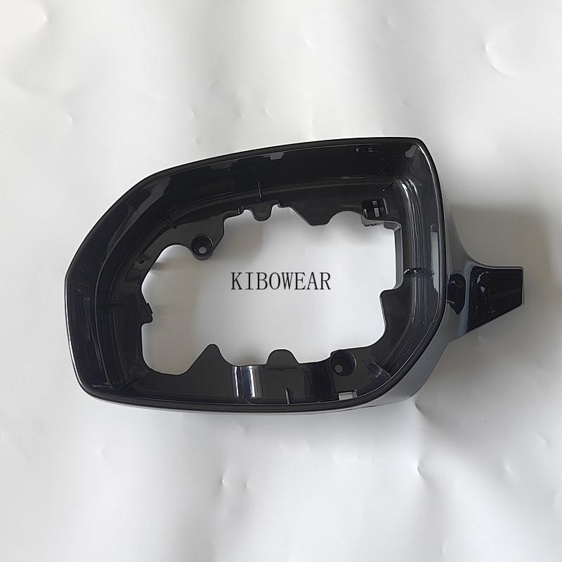 Side Mirror Cover Glass Frame Trim For Hyundai Grand Santa Fe XL Santafe 2017 2018   Turn Signal  Holder Auto Part