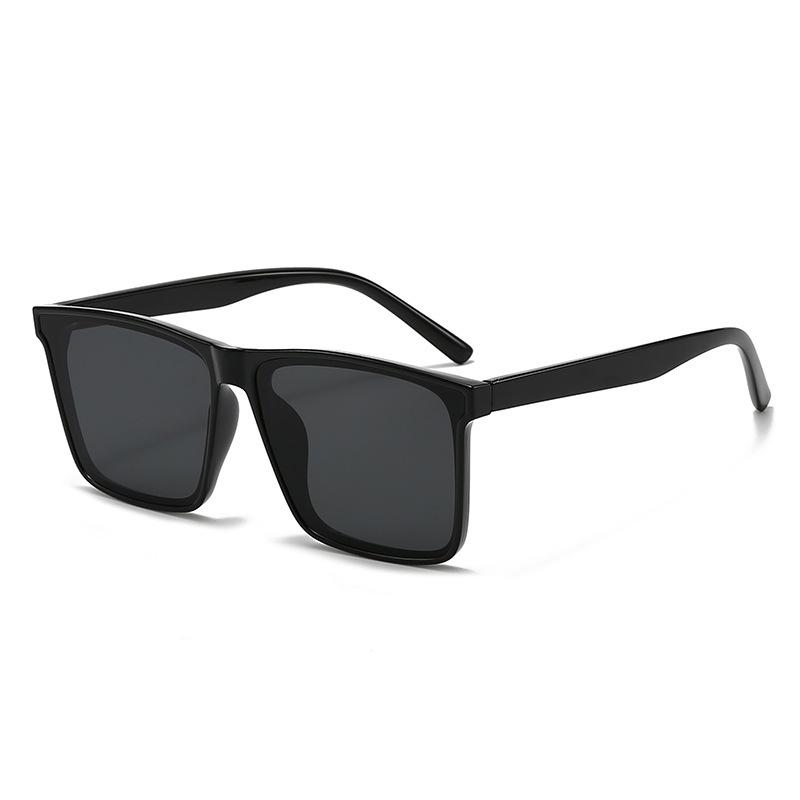 Unisex Trendy UV Protection Square Sunglasses for Driving As shown