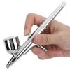 Airbrush Spray Gun Airbrush Sprayer Accessory for Scalp Tattoo Cake Decoration Nail ArtSilver