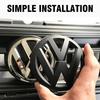 VW GTI GOLF Valve Stems Caps 2026 Hot Volkswagen VW Hub Caps 2Pcs Car Front Grill/Rear Emblem Lid Covers Logo Sticker For Volksw