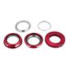 MEIJUN 44mm Bicycle Bike Electroplating Internal Sealed Bearing Headset (Red)