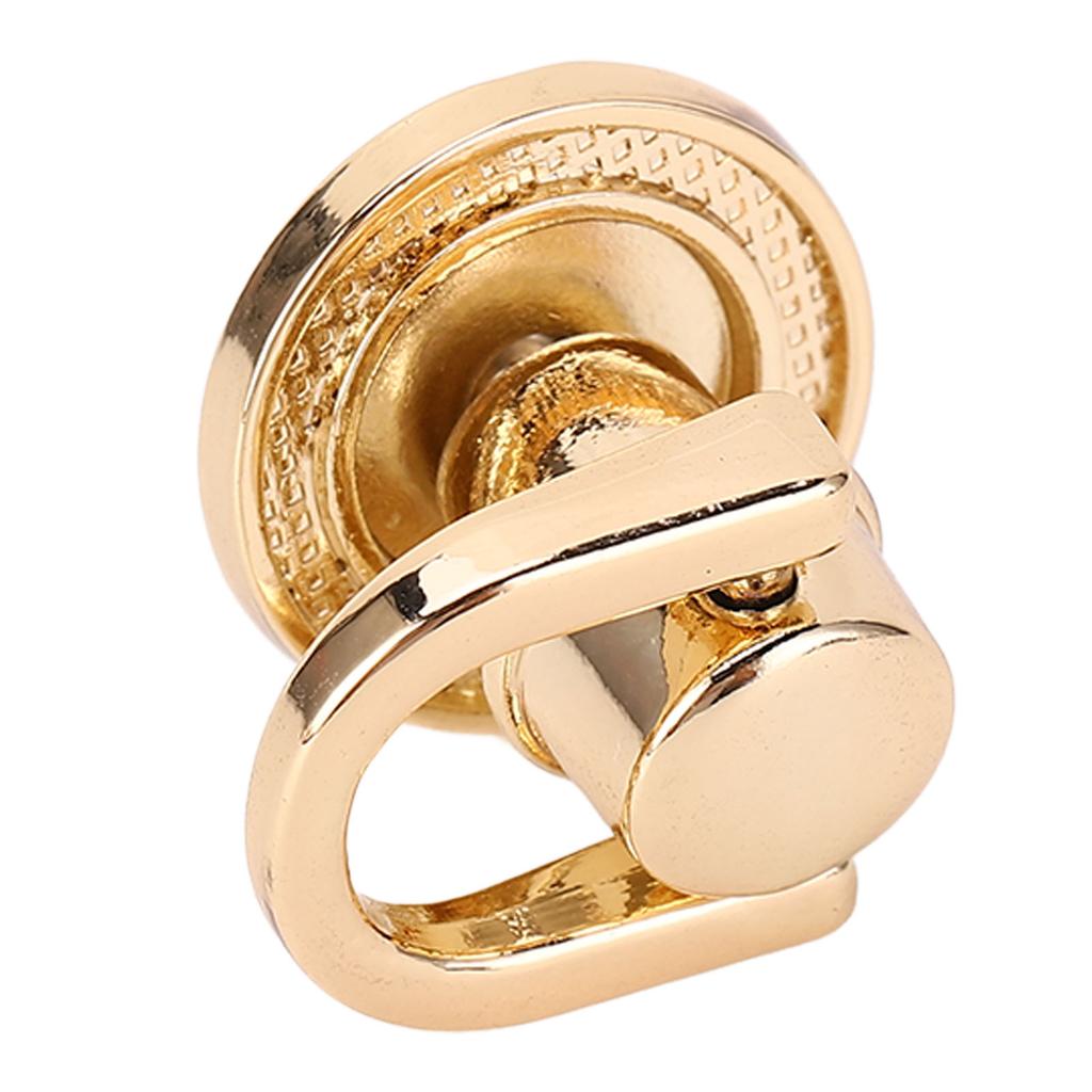 20 Pcs D   Rivet Zinc Alloy Iron   Hd Button Rotatable D   Stud Screw for Handbag Backpack Pet Collar