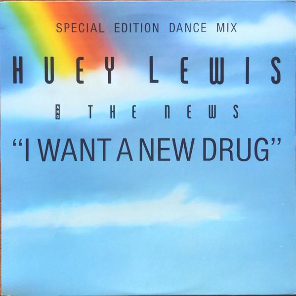 

12inch Record HUEY LEWIS THE NEWS I Want A New Drug CS42779 CHRYSALIS 1984 Canada Dance Electronica Used