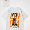 Grafické tričko Lando Norris - Y2K Retro závodní košile _ Nadrozměrný unisex bavlněný top pro muže a ženy Nejnovější léto 2026