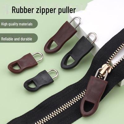 Tirette de fermeture éclair universelle en caoutchouc pour vestes, sacs, chaussures et bottes