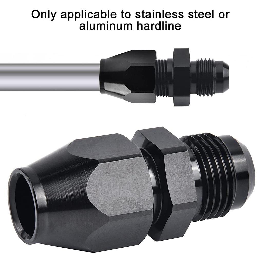 Conector adaptor combustibil 6 AN la 3/8" Fitinguri pentru tuburi pentru sistemul de ulei Sistem de alimentare Sistem de răcire Aer și combustibil