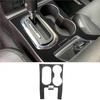 2Pcs Carbon Fiber Automatic Gear Shift Frame Cover Trim For Ford Explorer 08-10