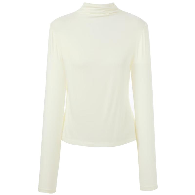 Sancai 2026 Autumn Half-High Collar Slim Fit T-shirt