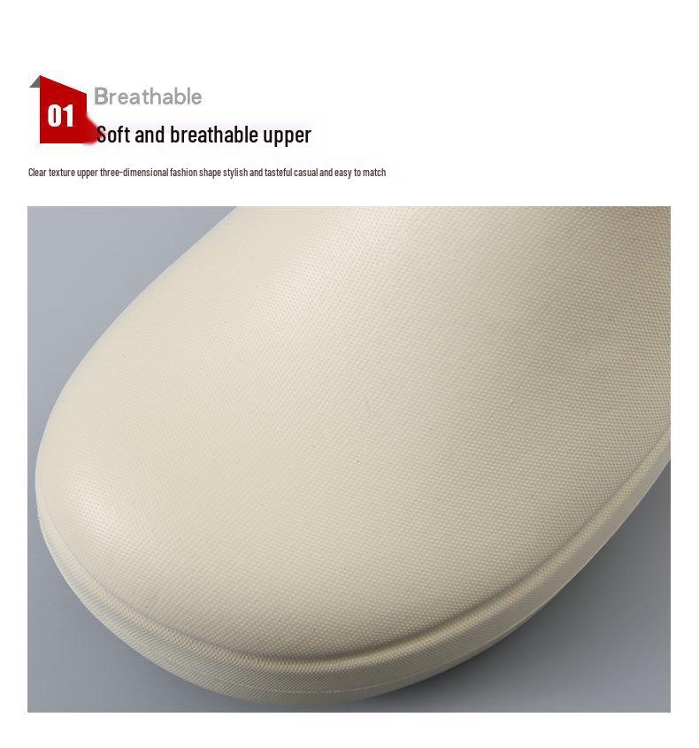 Men's Plus Size Beach Sandals 44-45: Thick-Soled, Height-Boost, Comfort Slip-Ons