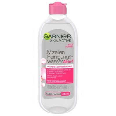 Água Micelar Garnier (seco, sensível) 400 ml