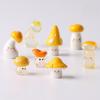 PIOK Mini Elf Mushroom Blind Bag Miniature Figurine Micro Landscape Decor Creative Toy Gift Desktop Ornament For Kids Collectors