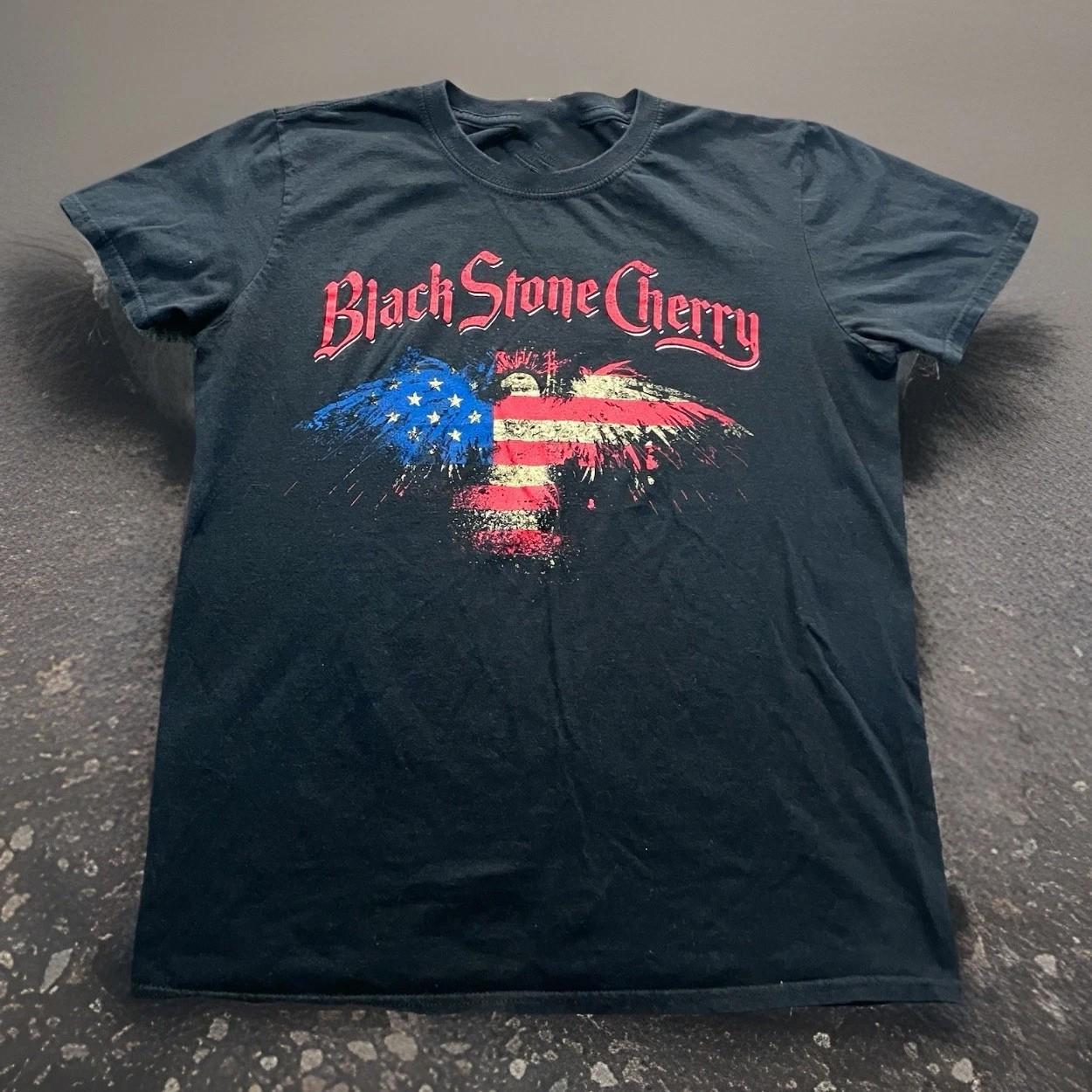 Hot Black Stone Cherry Rock Band Gift For Fans Black S-235XL T-Shirt LW468 M