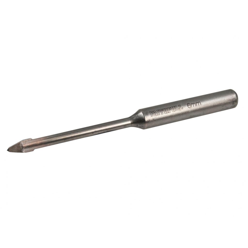 Faithfull Carbide Hard Tile & Glass Drill Bit