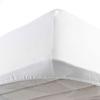 Drap Housse - DOUCEUR D'INTERIEUR - 160 X 200 Cm - Jersey Uni - Blanc - Bonnet 30 Cm