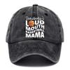 Washed old baseball cap cap