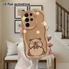 Phone Case: 2D Flat Samsung Galaxy A34 A35 M05 M06 S20 S22 S21 FE Plus 5G Protective Case, Couples Style, Calm Capybara, Christmas and Halloween Gifts
