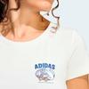 adidas Športový pulóver s okrúhlym výstrihom, krátky rukáv, dámske topy KC8604