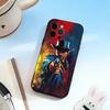 RDR2-Arthur Morgan Custodia per Telefono Per iPhone 17, 16,15,14,13,12,11 Plus,Pro Max, Altri Copertura Morbida Nera
