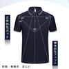 LSMUDKINGDOM Short Sleeve Polo Plus Solid for Golf and Size S Men's Shirt, Size, Color, Collared, Stylish, Lightweight, Comfortable, Business, Black,
