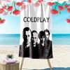 Coldplay Beach Towel, Large Soft Quick Dry Towel for Beach Camping Swimming