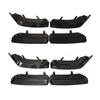 2023-26 BMW 5 Series G60/G61 4-Piece Front Bumper Lip & Spoiler Trim