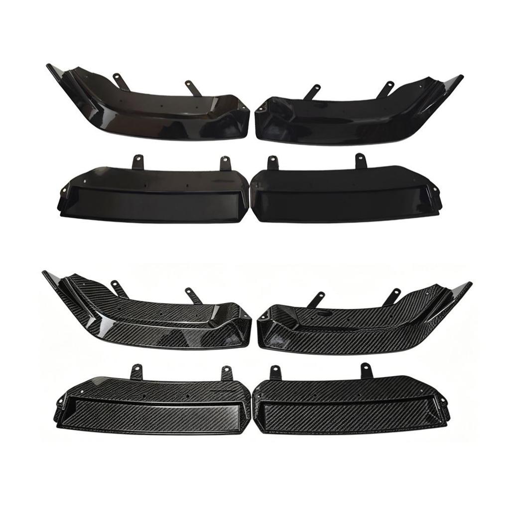 2023-26 BMW 5 Series G60/G61 4-Piece Front Bumper Lip & Spoiler Trim