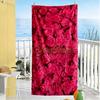 Rose Customize Your Name Beach Towel Soft Durable Quick-Dry Portable for SwimmingBeachCamping Travel Beach AccessoriesGym
