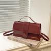 Summer Retro Portable Small Square Bag New Shoulder Bag Fashion Literary Messenger Bag Women