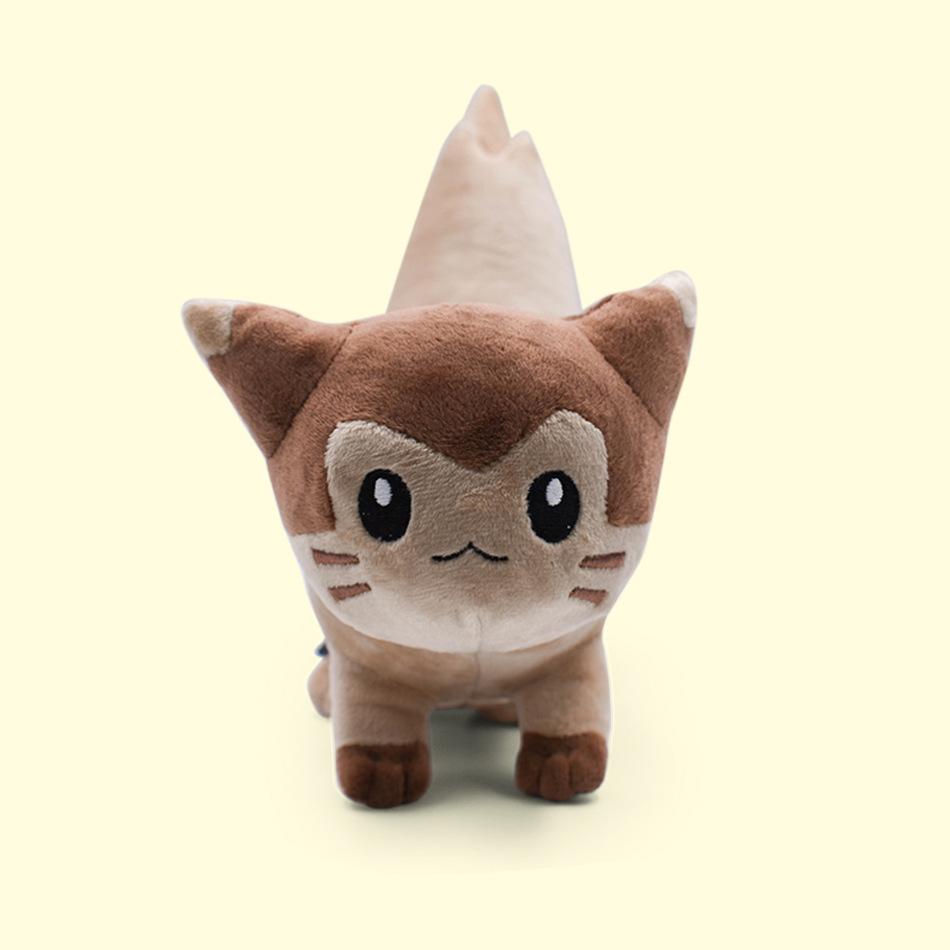 Furret Plush Toys Kawaii Pikachu Plush Doll Soft Stuffed Cartoon Japan Anime Elf Doll Birthday Gift For Children
