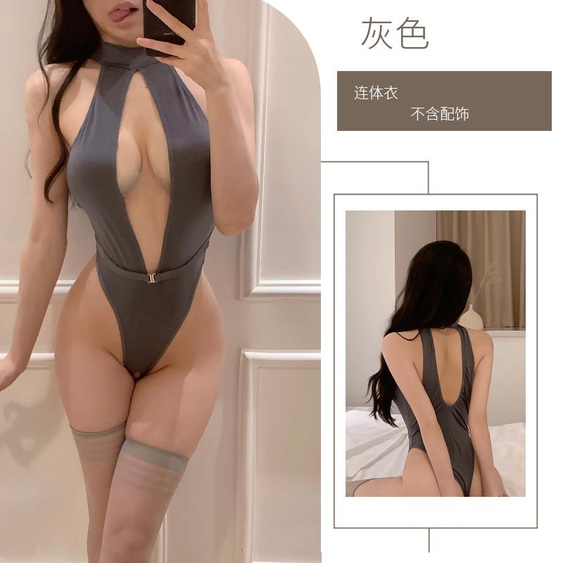 Sex underwear neck milk onesie uniform temptation passion open file dead water wholesale
