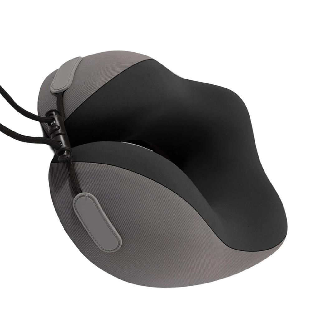 Travel Neck Pillow Support Cushion With Memory Foam Suitable For Traveler and Drivers Enhanced Comfort In Cars Airplanes